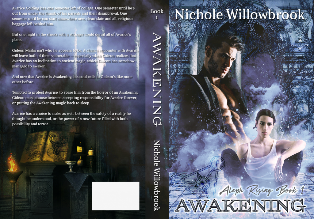 paranormal book cover design